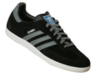 Adidas Samba Black/Silver Suede Trainers