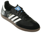 Adidas Samba Black/White Leather Trainer