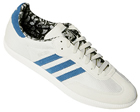 Adidas Samba Grey/Blue Material Trainers
