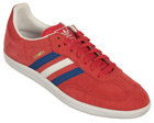Samba Red Suede Trainers