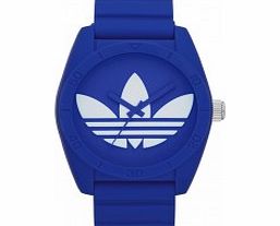 Adidas Santiago Blue Silicone Watch