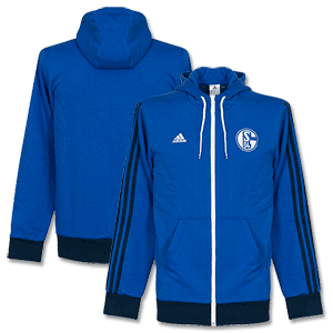 Schalke 04 Core Hooded Jacket 2014 2015