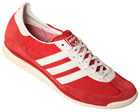 Adidas SL 72 Red/White Material Trainers