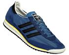 Adidas SL72 Blue/Black/White Material Trainers