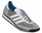 Adidas SL72 Grey/White Material Trainers