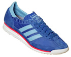 SL72 Royal/Light Blue Material Trainers