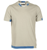 Adidas SLVR Glacier Grey V-Neck T-Shirt