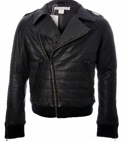 Adidas SLVR Leather Biker Jacket