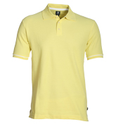 Yellow Pique Polo Shirt