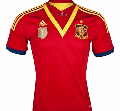 Spain Home Shirt 2013 - Kids X53322