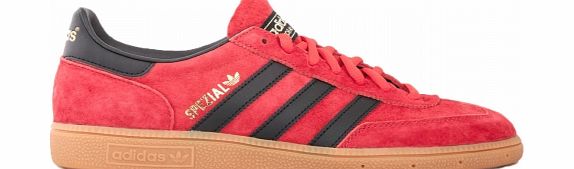 Adidas Spezial Red/Black Suede Trainers