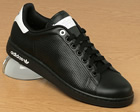 Adidas Stan Smith Black/White Perforated Leather