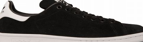 Adidas Stan Smith Black/White Suede Trainers