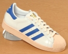 Adidas Superstar 1 White/Satellite Blue Leather