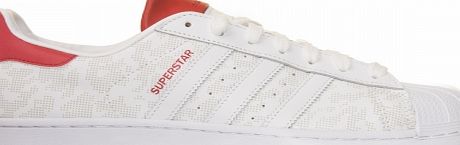 Adidas Superstar Camo 15 White/Red Debossed Dot