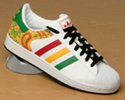 Adidas Superstar II CB White/Red/Green Trainers