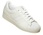 Adidas Superstar II White/White Leather Trainer