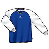 Adidas Teamwear Equipe Jersey - Cobalt/White.