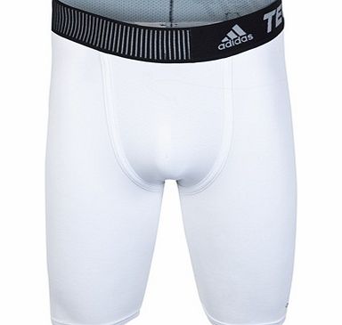 Adidas TechFit Cool Base Layer Shorts White D81311