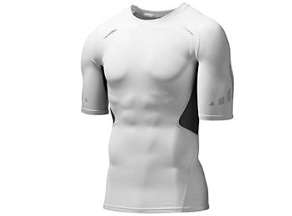 Adidas Techfit Preparation Short Sleeve T-Shirt White