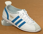 Adidas Tokio White/Blue Leather Trainers