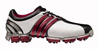 TOUR 360 3.0 GOLF SHOES (RUNNING WHITE/BLACK/VICTORY RED) 13.0
