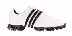 Adidas TOUR 360 LIMITED EDITION GOLF SHOES BLACK/WHITE / 10.5
