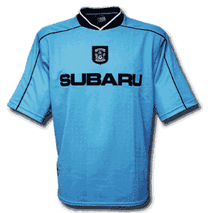 Adidas Trefoil 01-02 Coventry City Home shirt