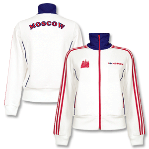 Adidas Trefoil 2006 Adidas Moscow Womens Tracktop - White