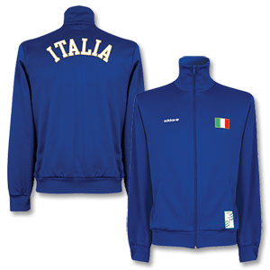 Adidas Trefoil Italy Heritage Track top - blue