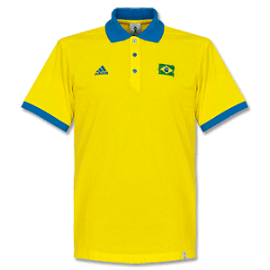 WC 2014 Brazil Polo Shirt - Yellow