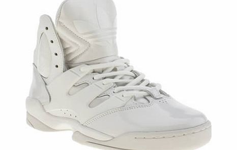 Adidas White Glc Leather Trainers