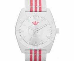 Adidas White Pink Santiago Watch