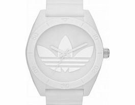 Adidas White XL Santiago Watch