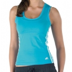 adidas Womens CI Core Vest Pure Cyan/White