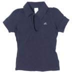 adidas Womens Lounge Polo Black