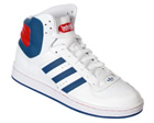 Woodsyde 84 White/Blue/Red Leather Trainers