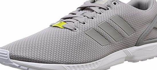 adidas Zx Flux, Unisex Adults Training Running Shoes, Grey (Aluminum/Aluminum/Running White), 10 UK (44 2/3 EU)