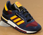 Adidas ZX600 Navy/Yellow Trainers