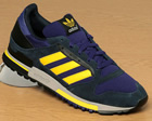 Adidas ZX600 Purple/Yellow Mesh Trainers