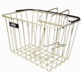 Front Wire Basket With Bracket White