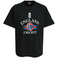 ECB Official England Cricket T-Shirt - Navy.