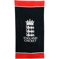 ECB Official England Cricket Towel Featuring