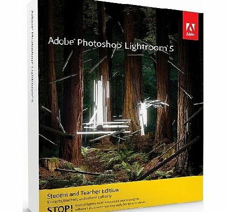 Adobe Photoshop Lightroom 5, Student and Teacher Edition (Mac/PC)
