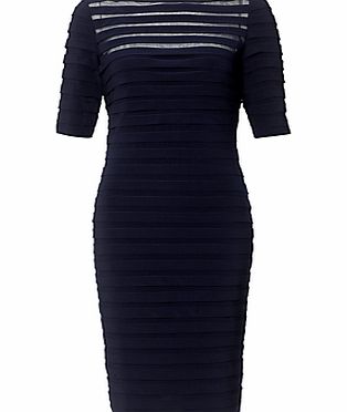Adrianna Papell Eclipse Part Tuck Dress