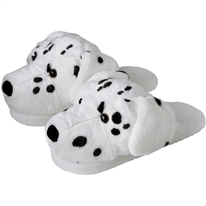 Adult Animal Slippers - Dalmatian