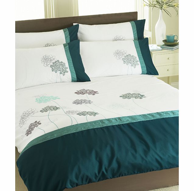 Adult Bedding Riva Cadogan White/Blue Double Size Duvet Cover