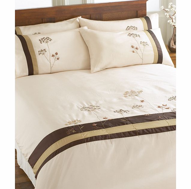 Adult Bedding Riva Windermere Cream Double Duvet Cover and 2