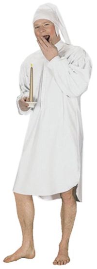 Costume - Nightshirt with Hat - Male