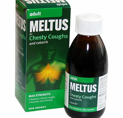 Adult Meltus Expectorant for Chesty Coughs and